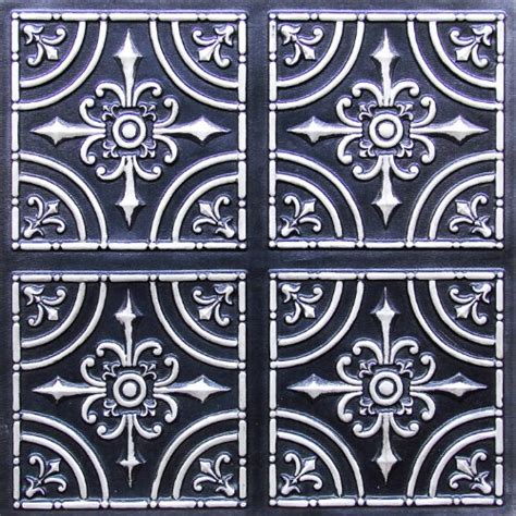 It also offers a great look. Tin Ceiling Tiles 2x2 Flat #205 Antique Silver Cheapest ...