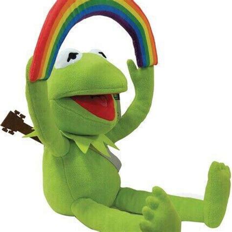 The Muppets Rainbow Connection Kermit 13″ Collectible Plush Repop Ts