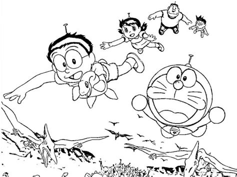 55 Contoh Gambar Mewarnai Doraemon Koleksi Istimewa Wanita Imagesee