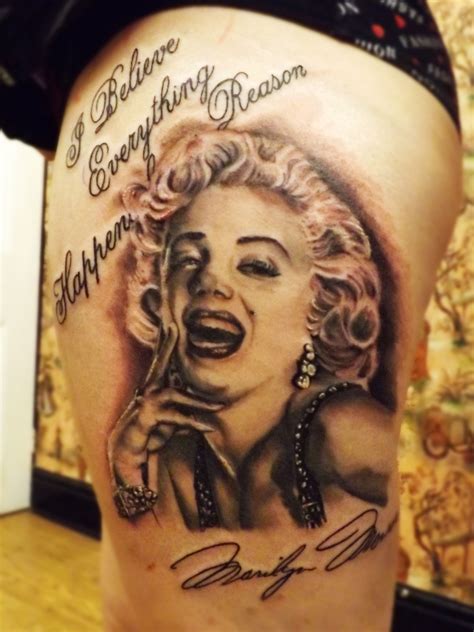 √ Pictures Of Marilyn Monroe Tattoos