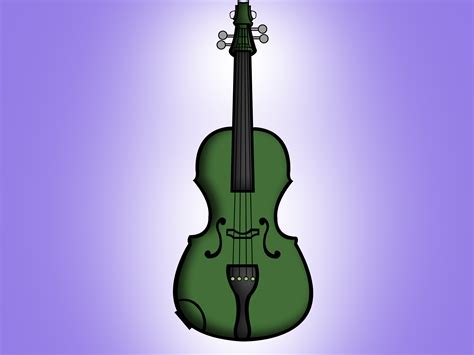 How To Draw A Violin 15 Steps With Pictures Wikihow