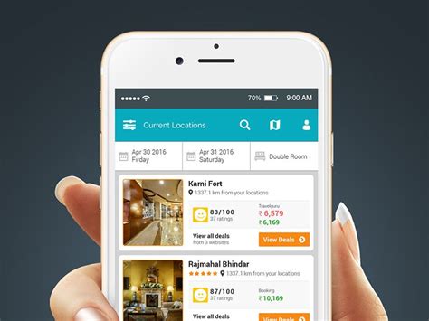 Hotel Booking App Design Hotel Booking App Hotel App App Design
