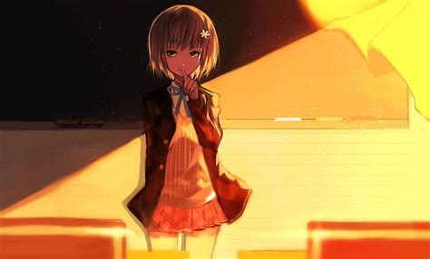 1284x2778px Free Download Hd Wallpaper Anime Girl Sunlight