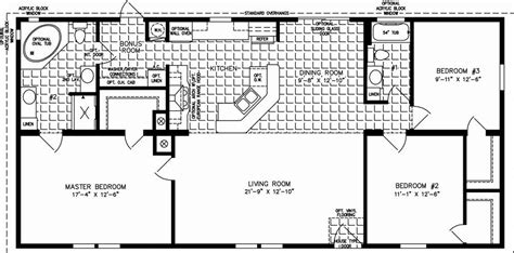 Large deck/yard area with view. Double Wide Trailer Floor Plans Lovely Three Bedroom - Get ...