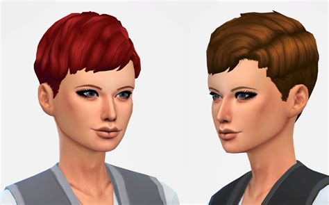 Create Unique Looks With These Short Hair Cc For Your Sims — Snootysims