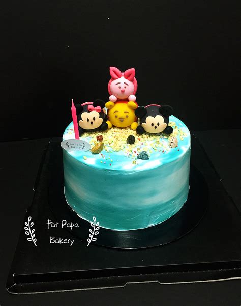 This trending disney's tsum tsum birthday party at kara's party ideas is just the thing! Tsum Tsum Figurine Theme | Cake, Desserts, Celebration cakes
