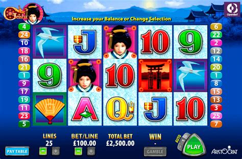At onlineslots x, we feature games developed by the most dominant online slot providers across the globe. Geisha Online Slot SA | Play Free Aristocrat Slots For Fun