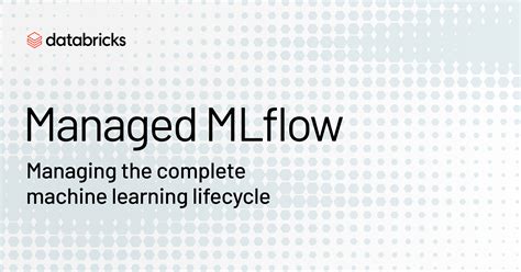 Managed MLflow - Databricks