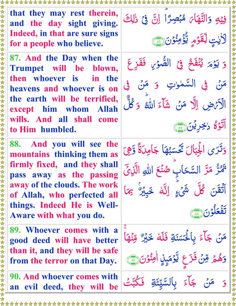 Surah An Namal English Page 2 Of 3 Quran O Sunnat