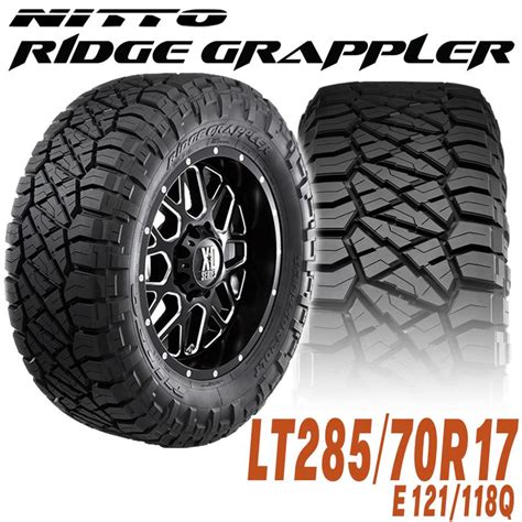 Nitto ニットー Ridge Grappler リッジグラップラー タイヤ17インチ（1本）lt28570r17 E 121118q
