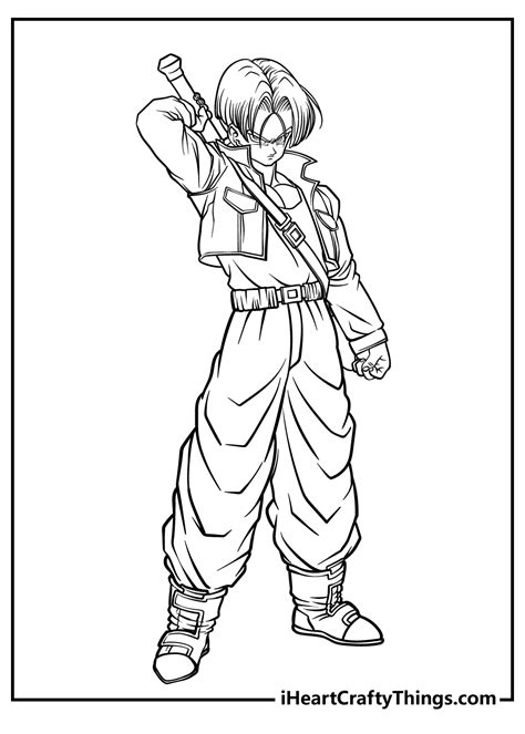 Printable Anime Coloring Page Updated 2022 Coloring Home