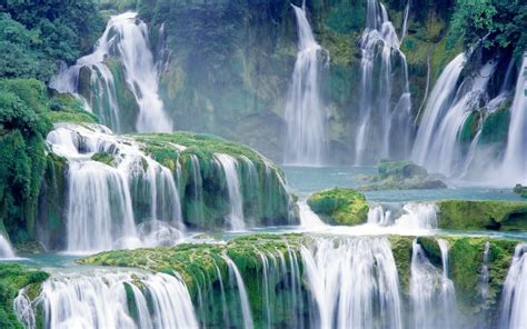 Nature Landscape Photography Waterfall Wallpapers Hd