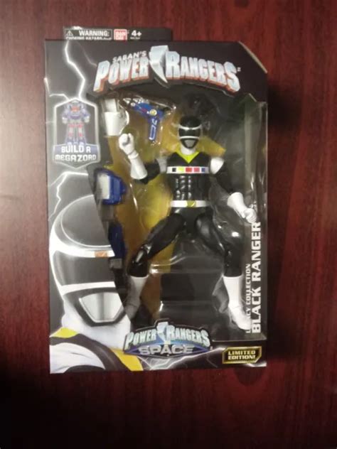 Bandai Sabans Power Rangers Space Legacy Limited Edition Black Ranger