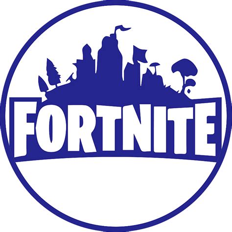 Logotipo Fortnite Azul Redondo Png Transparente Stickpng