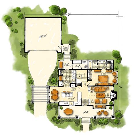 Craftsman Style House Plan 3 Beds 3 Baths 1825 Sqft Plan 942 52