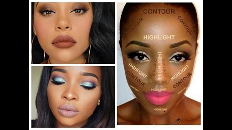 Image Result For African Makeup Dark Skin Makeup Contour For Dark Skin Contour Makeup