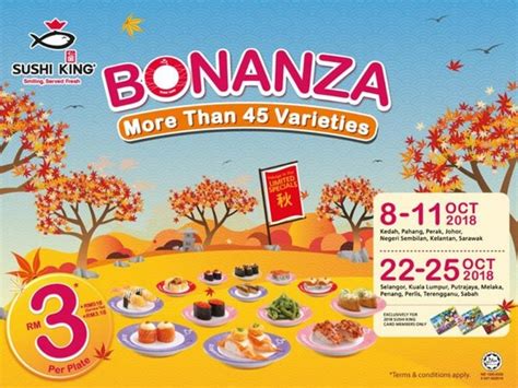 2021 love sushi king | all rights reserved | powered by a plus graphic. Sushi King RM3 Bonanza is back again! Wow! 45 (Varieties ...