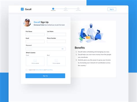 Signup Onboarding By Emmanuel Iroko On Dribbble