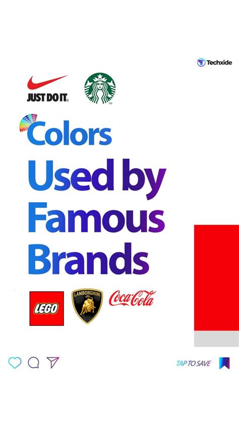 Colors Used By Famous Brands Brand Guidelines Logo Design Trends