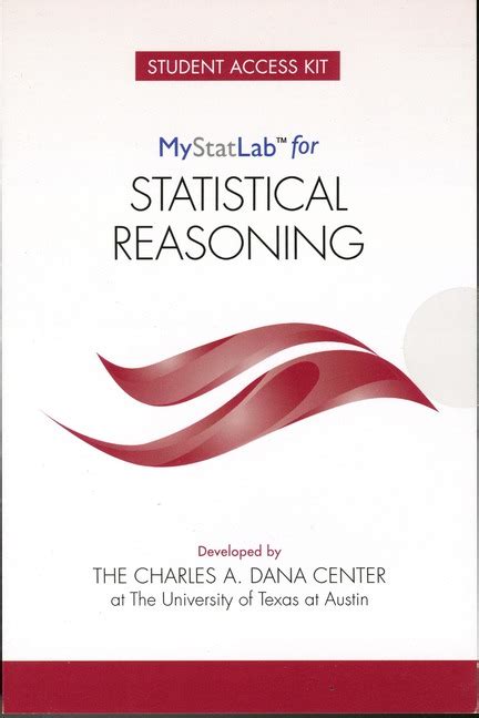 Pearson Education Mylab Statistics For Statistical Reasoning