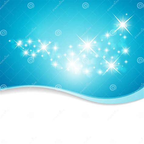 Blue Background With Stars Stock Vector Illustration Of Celebration