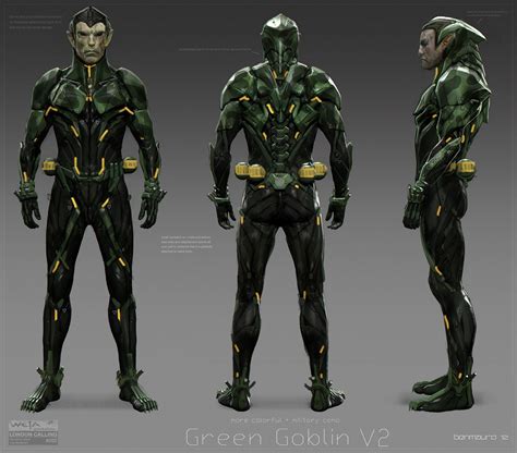 New Goblin Spider Man 3 Concept Art