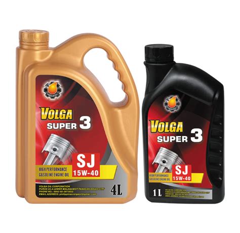 Gasoline Engine Oil Volga Oil