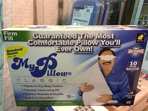 My Pillow Classic Standard Queen Size Firm Fill Pillow Able Auctions