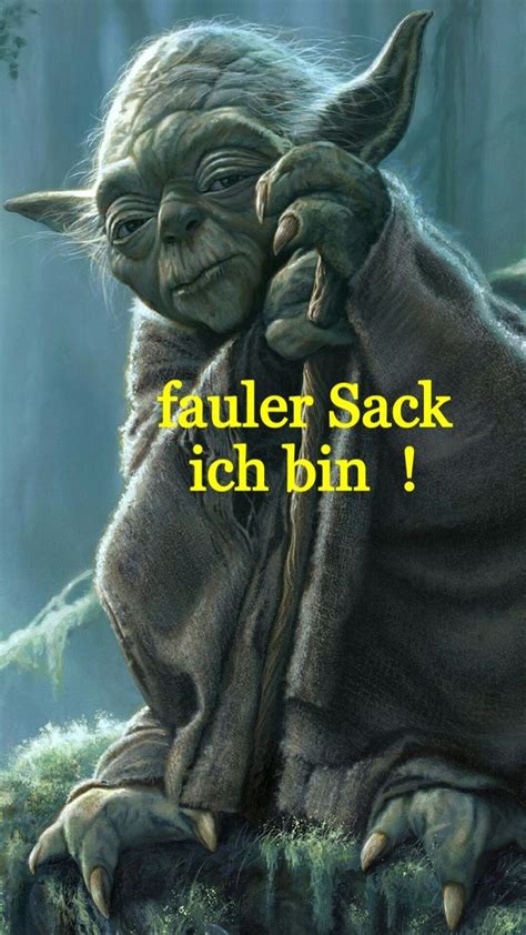 joda star wars lustig witzig sprüche bild bilder fauler sack ich bin yoda sprüche star wars