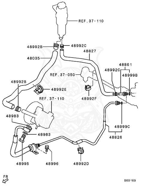 mb166042 mitsubishi o ring p s oil line nengun performance