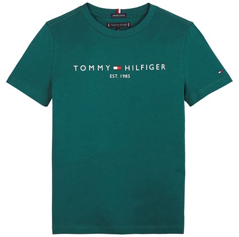 Tommy Hilfiger T Shirt Essential 05844 Rural Green