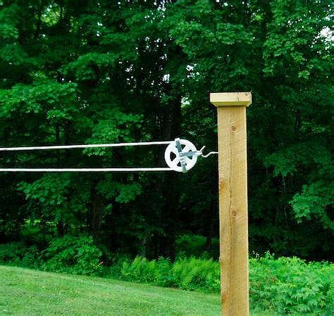 Outdoor Clothesline Pulley Kit - Remodelista