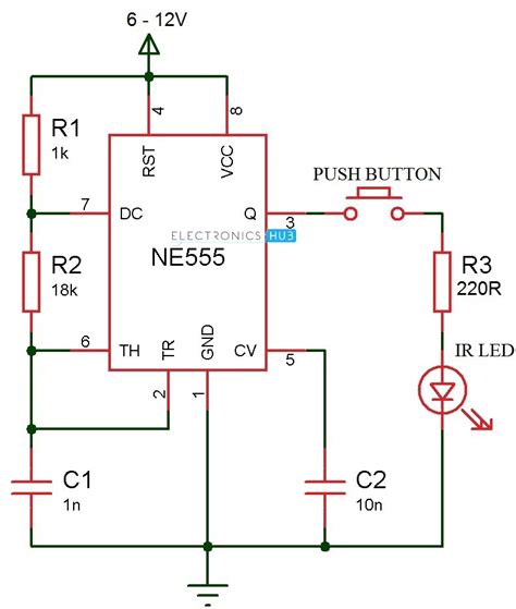 Ir Transmitter And Receiver Circuits