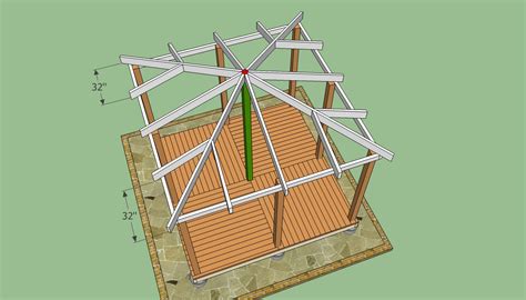 Woodwork Wood Gazebo Plans Pdf Plans