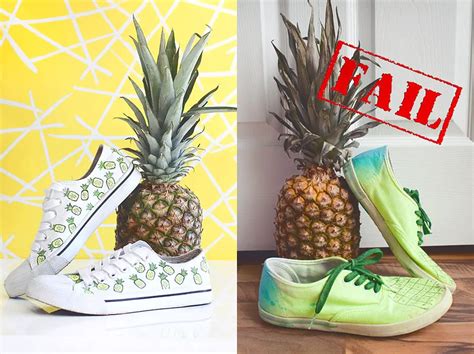 Fail It Yourself Pineapple Shoes Diy That Turns Garbage Into