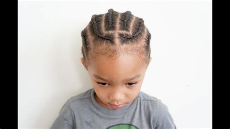 I can't cut his hair without permission. TODDLER BRAIDS ON COARSE BOY HAIR - TENDER HEADED - YouTube