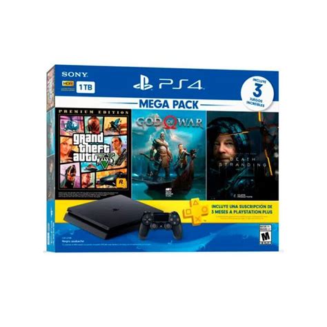 Consola Playstation 4 1tb Hits Bundle 5 Dualshock 4 Wireless