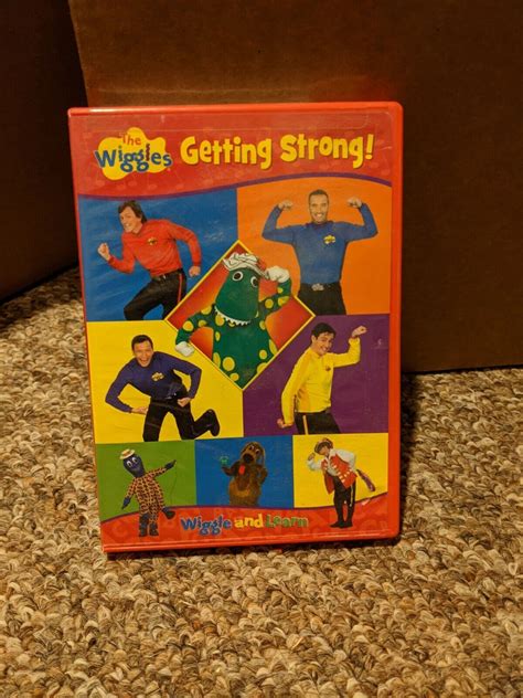 The Wiggles Getting Strong Dvd 2007 Kids Fitness Dancing Exercise