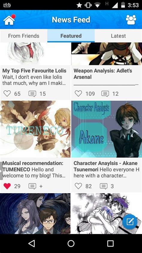 Musical Recommendation Tumeneco Anime Amino