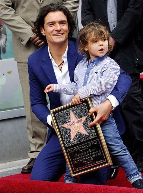 Orlando Blooms Son Flynn Attends His Walk Of Fame