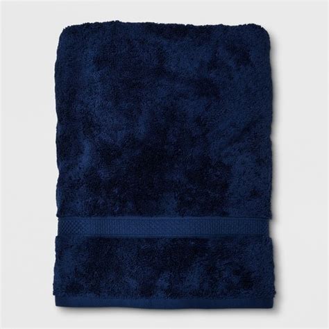 A good 100% cotton towel or washcloth is an affordable everyday luxury that will maintain a cushy feel even through. Soft Solid Bath Towel Navy Blue - Opalhouse™ : Target