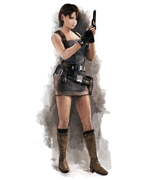 Iwanai Tomoeju Jill Valentine Resident Evil Resident Evil 3 1girl