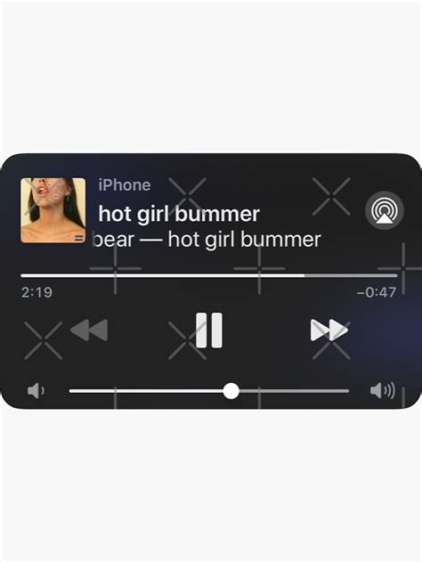 Hot Girl Bummer Sticker For Sale By Allyplewniak Redbubble
