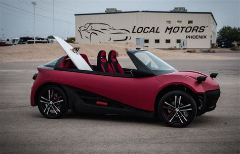 Local Motors unveils LM3D Swim; production-ready 3D-printed car ...