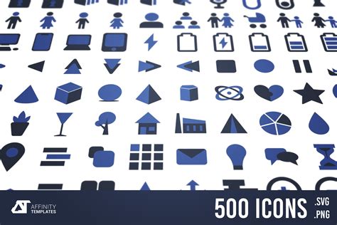 100 Icons For Affinity Designer Icons Creative Market