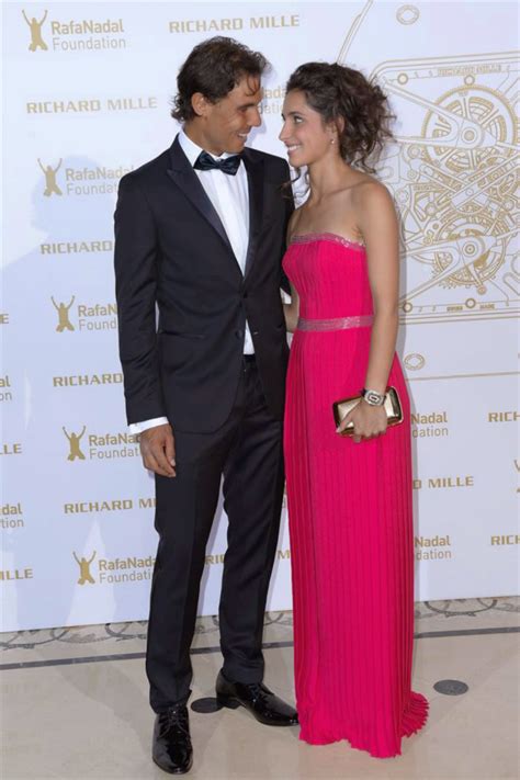 Rafael Nadal Girlfriend Maria Xisca Perello At Rafa Nadal Foundation