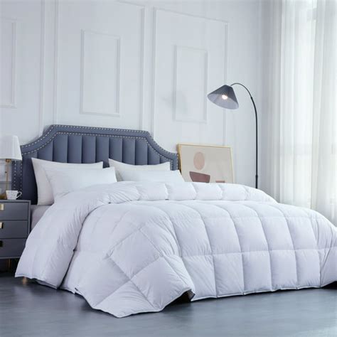 Hombys Feather And Down Comforter Oversized King Comforter 120 X 120
