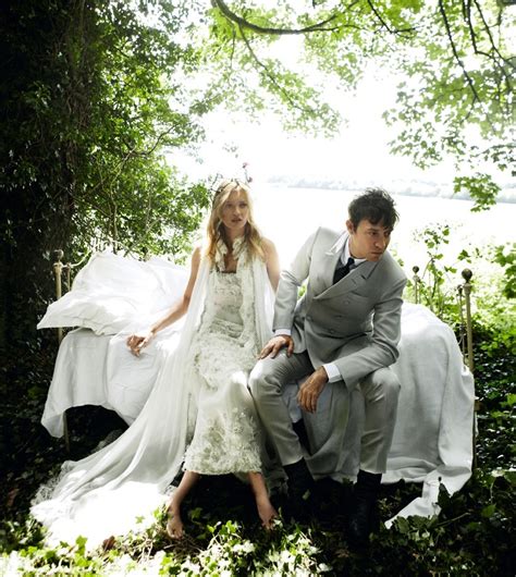 Second skin jumpsuits, pants and miniskirts worn underneath flimsy lace, satin or tulle skirts to add a contemporary allure. vogue wedding style guide summer 2012 Society wedding ...