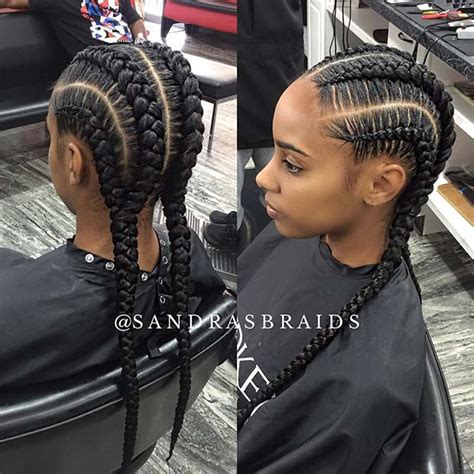 It seems that braided hairstyles never go out of fashion because of their simplicity, uniqueness and convenience. 43 Cool Ways to Wear Feed In Cornrows | Page 2 of 4 | StayGlam