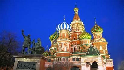 Kremlin Moscow Russia Wallpapers Europe Square Snow